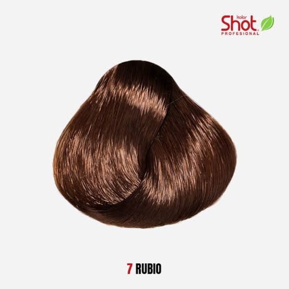 Kolor Shot Professional Hair Color 7 Blonde -(90ml) - Permanent Cream